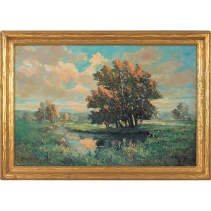 Summer Landscape by William Arnold Eyden