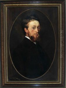 Selbstbildnis Louis Eysen In Dunklem Anzug Mit Weisem Hemdskragen Selbstbildnis Louis Eysen In Dunklem Anzug Mit Weisem Hemdskragen