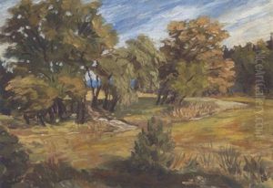 Baumlandschaft by Louis Eysen