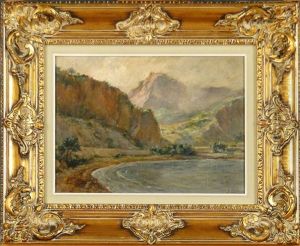Paysage D'aix En Provence: Eze by Joseph Eysseric