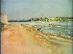 Die Isle De Ste-marguerite Vonder Pointe De La Croisette Ausgesehen by Joseph Eysseric
