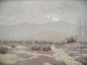Desert Landscape by Carl Eytel