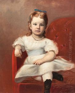 Portrait Of Pearl Lawthe by Louis Eyth