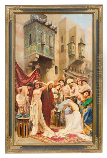 The Slave Auction - view 1