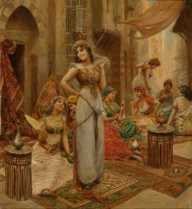 Harem Beauties At Market by Fabbio Fabbi