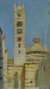 Scorcio Del Duomo Di Siena by Fabbio Fabbi