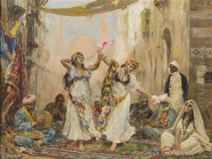 Oriental Dancers by Fabbio Fabbi