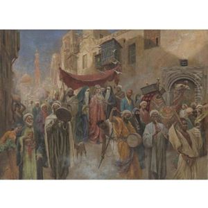 A Wedding Procession by Fabbio Fabbi