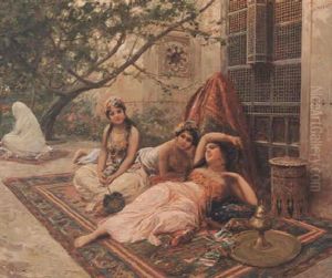 Girls Of The Harem by Fabbio Fabbi