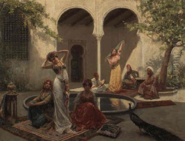 Divertissement Dans Un Patio Du Harem - view 1