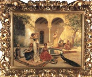 Oriental Dancing Girls by Fabbio Fabbi