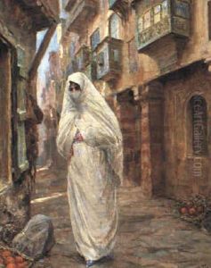 A Veiled Lady by Fabbio Fabbi