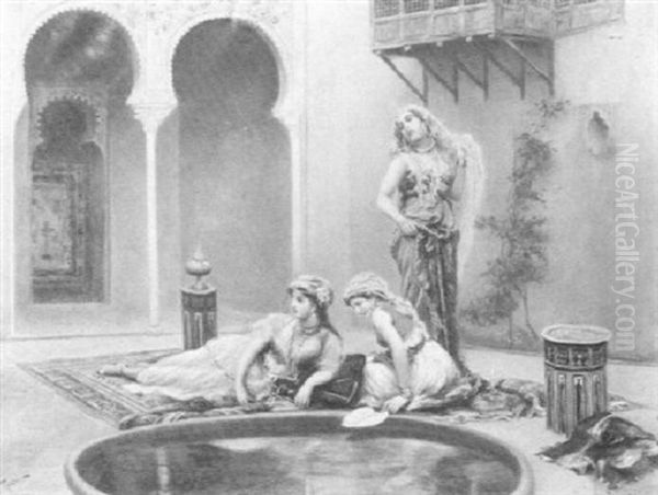The Harem Courtyard - view 1
