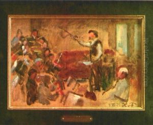 Orchesterprobe In Schloss Nymphenburg