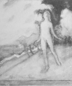 Weiblicher Akt Am Strand Weiblicher Akt Am Strand