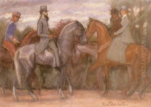 Riders In A Park