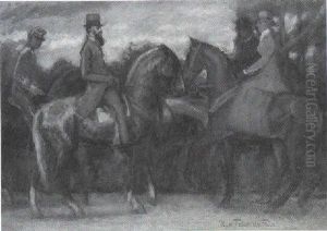 Dressurreiter by Hans Von Faber Du Faur