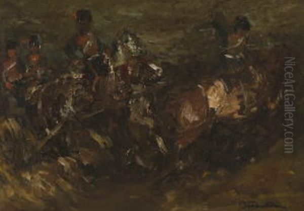 Auf Dem Weg In Die Schlacht (study) - view 1