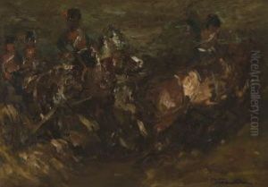 Auf Dem Weg In Die Schlacht (study) Auf Dem Weg In Die Schlacht (study)
