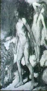 Adam Und Eva by Otto Von Faber Du Faur