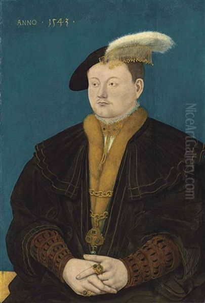 Portrait Of Friedrich Magnus I. Von Solms-laubach (1521-1561) - view 1