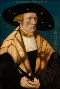 Retrato De Wiker Raiss A La Edad De 29 Anos by Conrad Faber von Creuznach