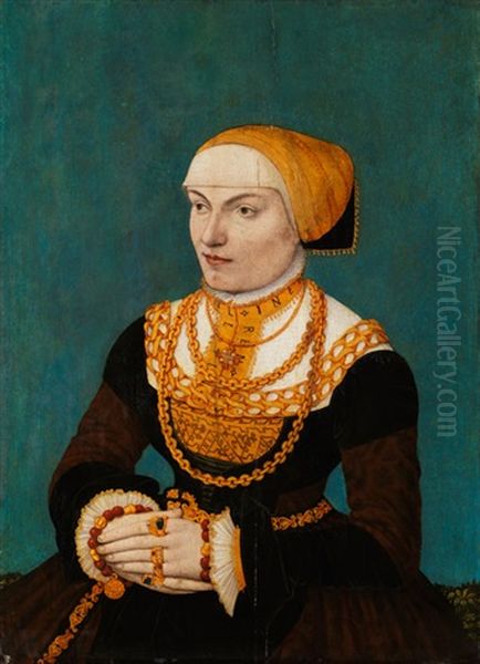 Portrait Einer Jungen Frau - view 1