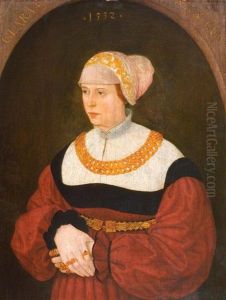 Portrait Der Clara Burckhardt Im Alter Von 30 Jahren