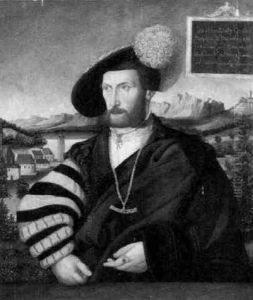Portrait Des Wurttembergischen Herzogs Ulrich by Conrad Faber von Creuznach