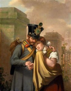 Der Abschied by Johann Theodor Eusebius Faber