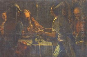 Scene De Cuisine by Martin Faber
