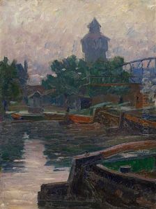 Berlin, Hafenplatz by Max Fabian