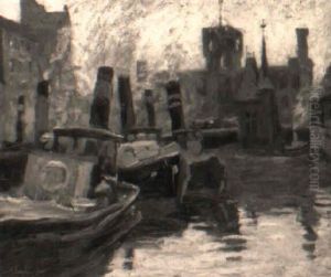 Hafenansicht - Spree by Max Fabian