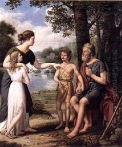 A River Landscape With Homer A River Landscape With Homer
