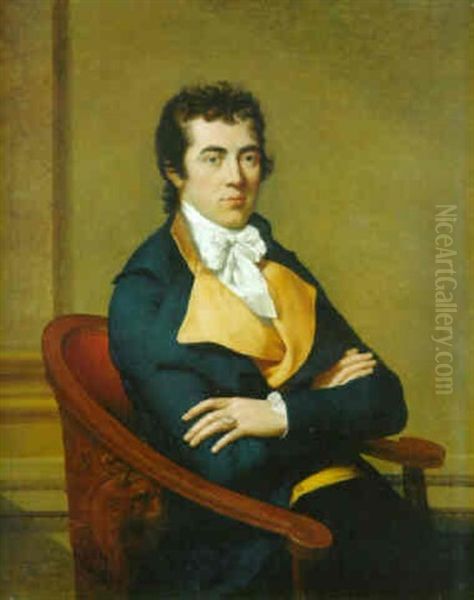 Portrait Of Henry Richard Vassall Fox, 3rd Lord Holland, Seated - view 1
