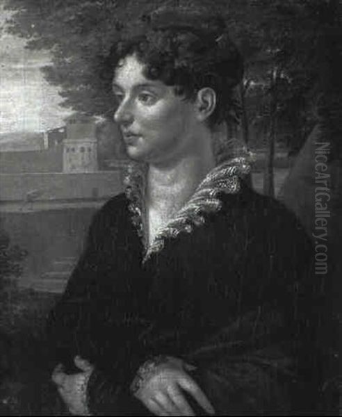 Portrait Of Maria-luisa, Queen Of Etrunia - view 1