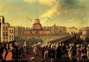 Fete At Naples On The Occasion Of The Marriage Of The King To The Archduchess Maria Carolina Of Austria In 1768