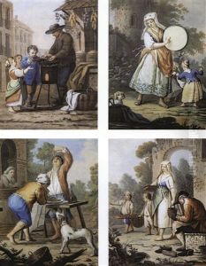 Il Venditore Di Caldarroste (+ 3 Others; 4 Works) Il Venditore Di Caldarroste (+ 3 Others; 4 Works)