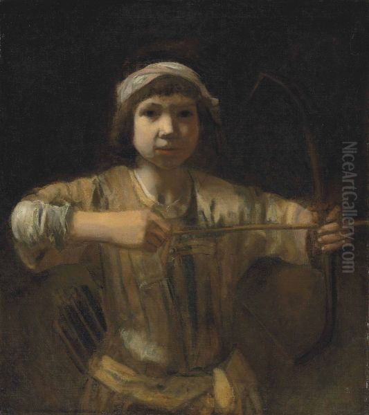 Ishmael With A Bow And Arrow - view 1
