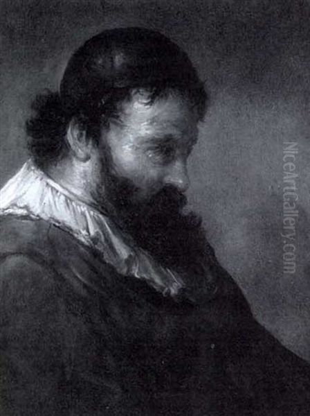 Portrait Of A Bearded Man Wearing A Cap - view 1