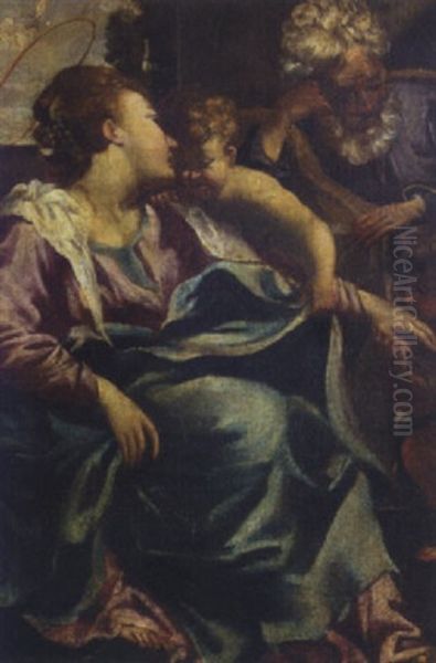 The Holy Family With Saint John The Baptist - view 1