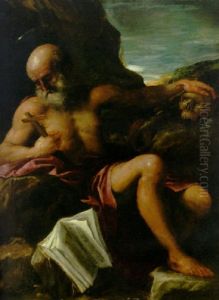 Saint Jerome In The Wilderness