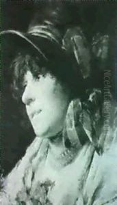 Portrait Of A Lady, Bust Length, In A High Bonnet by Raffaele Faccioli