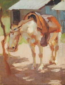 Caballo Blanco by Fernando Fader