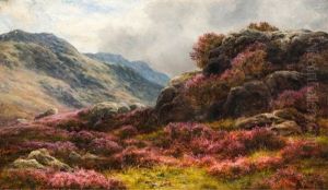 Among The Galloway Heather by James Faed the Younger