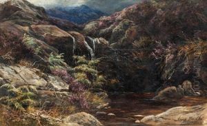 Craggan Sorlleir Burn, Laggan by James Faed the Younger