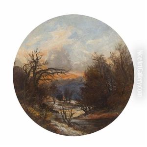 A Winter Afternoon On The Avon Near Hamilton