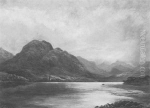 A Highland Loch by James Faed the Younger