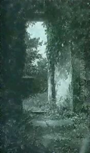 The Garden Door by James Faed the Younger