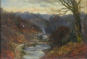 Winter Afternoon Near Hamilton, Lanarkshire